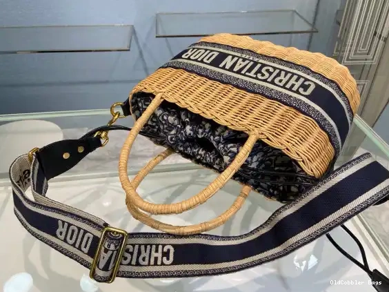 OldCobbler Bags DIRO BASKET BAG WICKER 0503